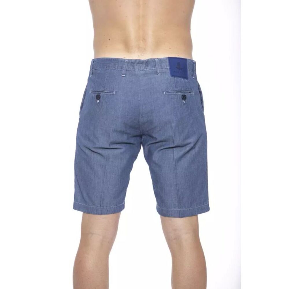 Armata Di Mare Blue Cotton Men's Shorts - Picture 3 of 3